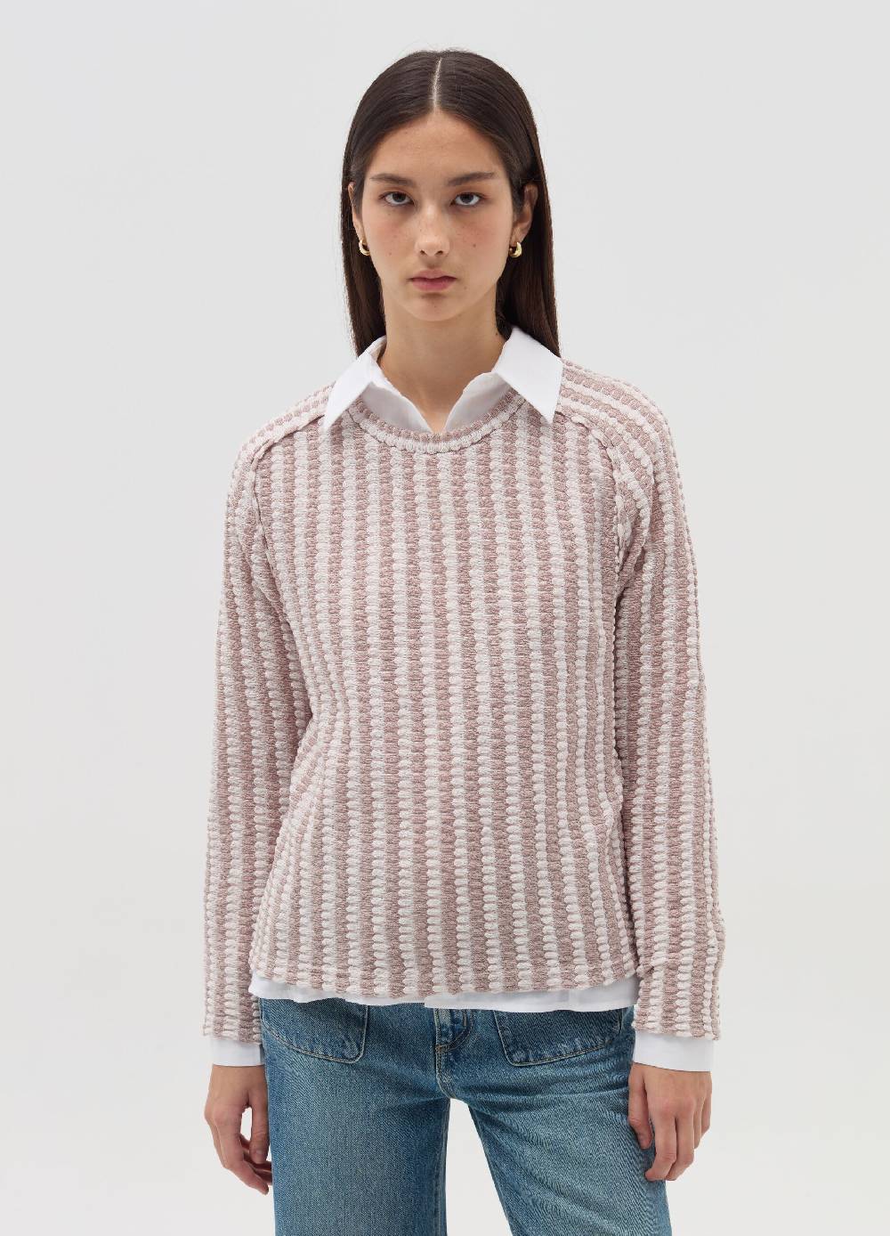 OVS T-shirt tricot con trama bicolore Affare Del Giorno