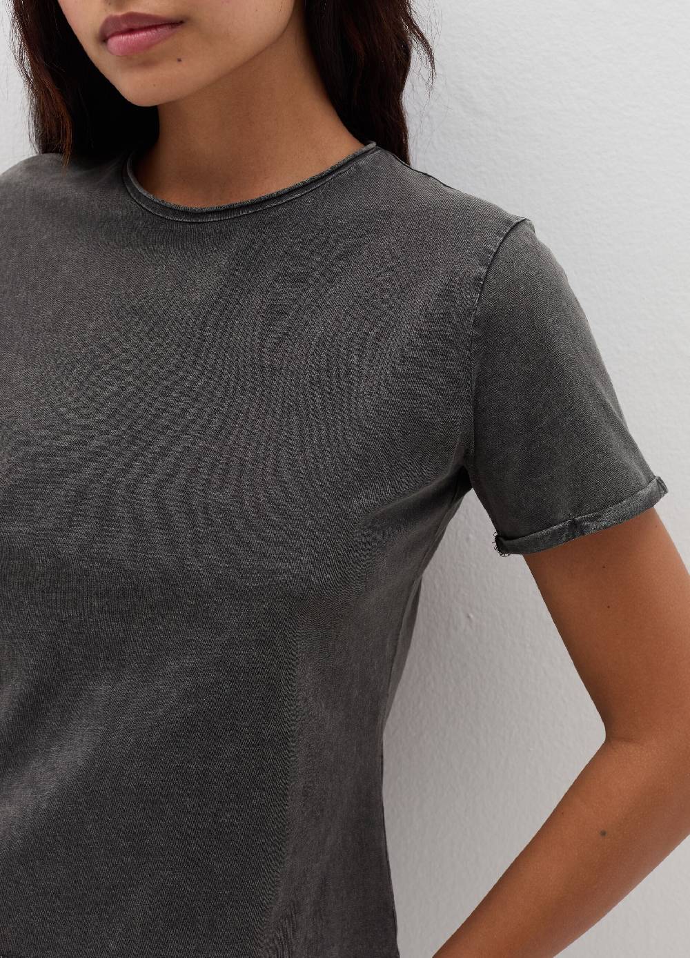 B. ANGEL T-shirt in cotone scollo rotondo Offerta