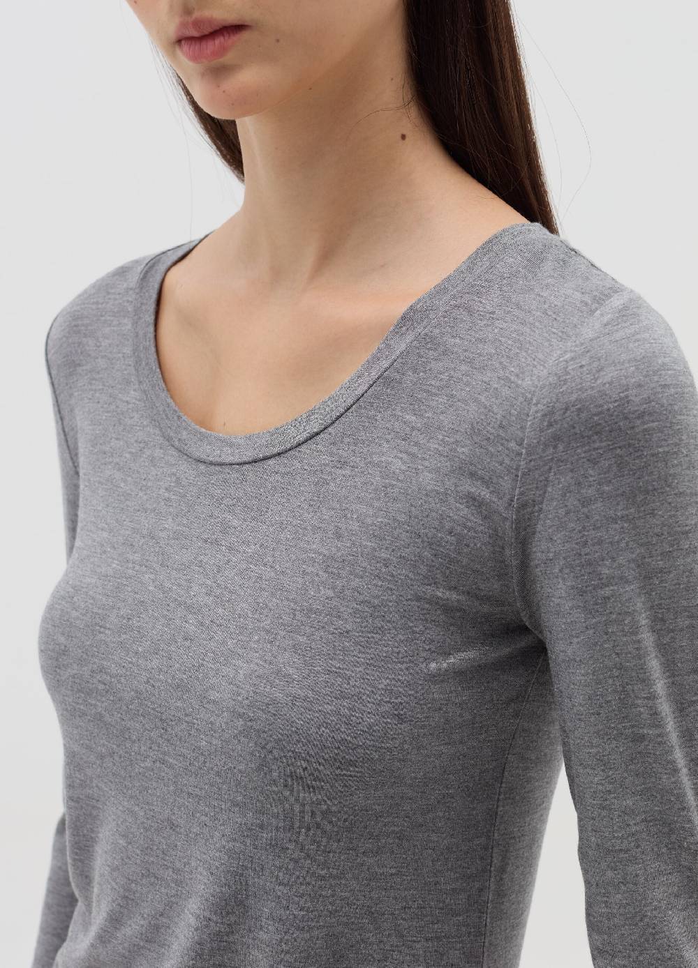 OVS T-shirt a maniche lunghe in viscosa stretch In Vendita