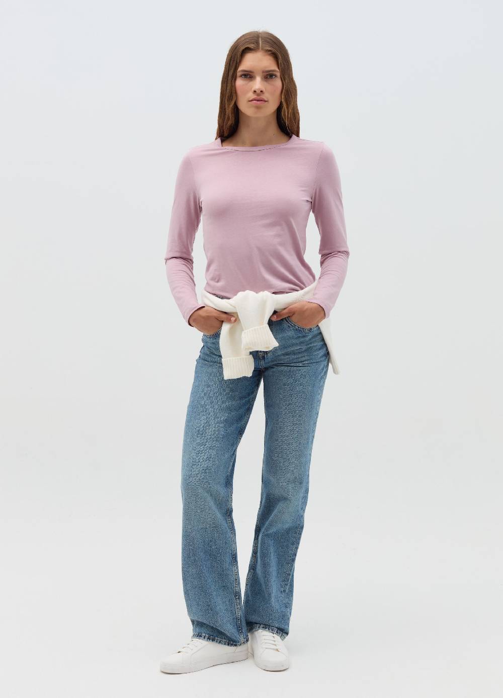 OVS T-shirt maniche lunghe in cotone