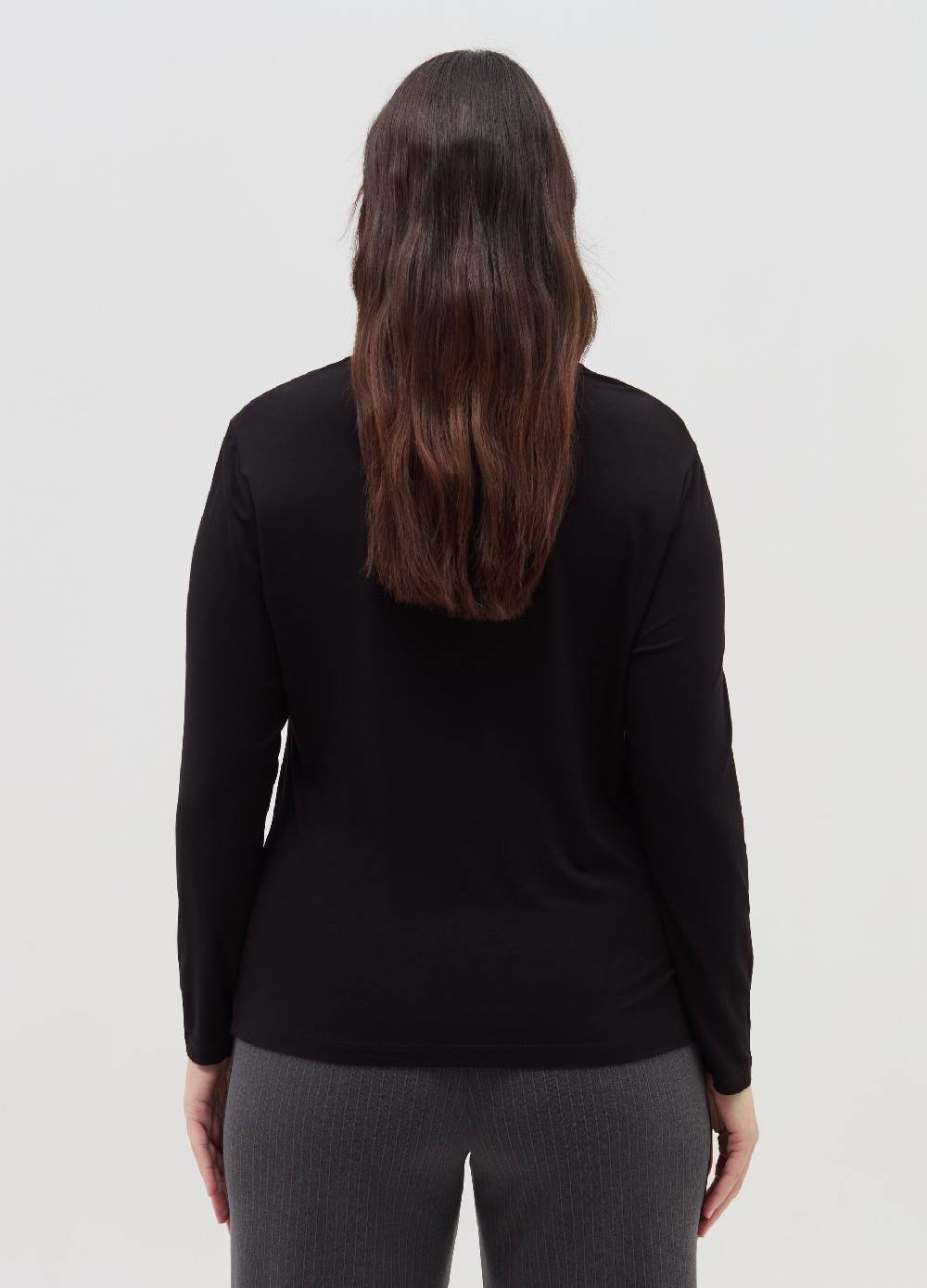 MYA T-shirt a maniche lunghe Curvy Vendita Economica