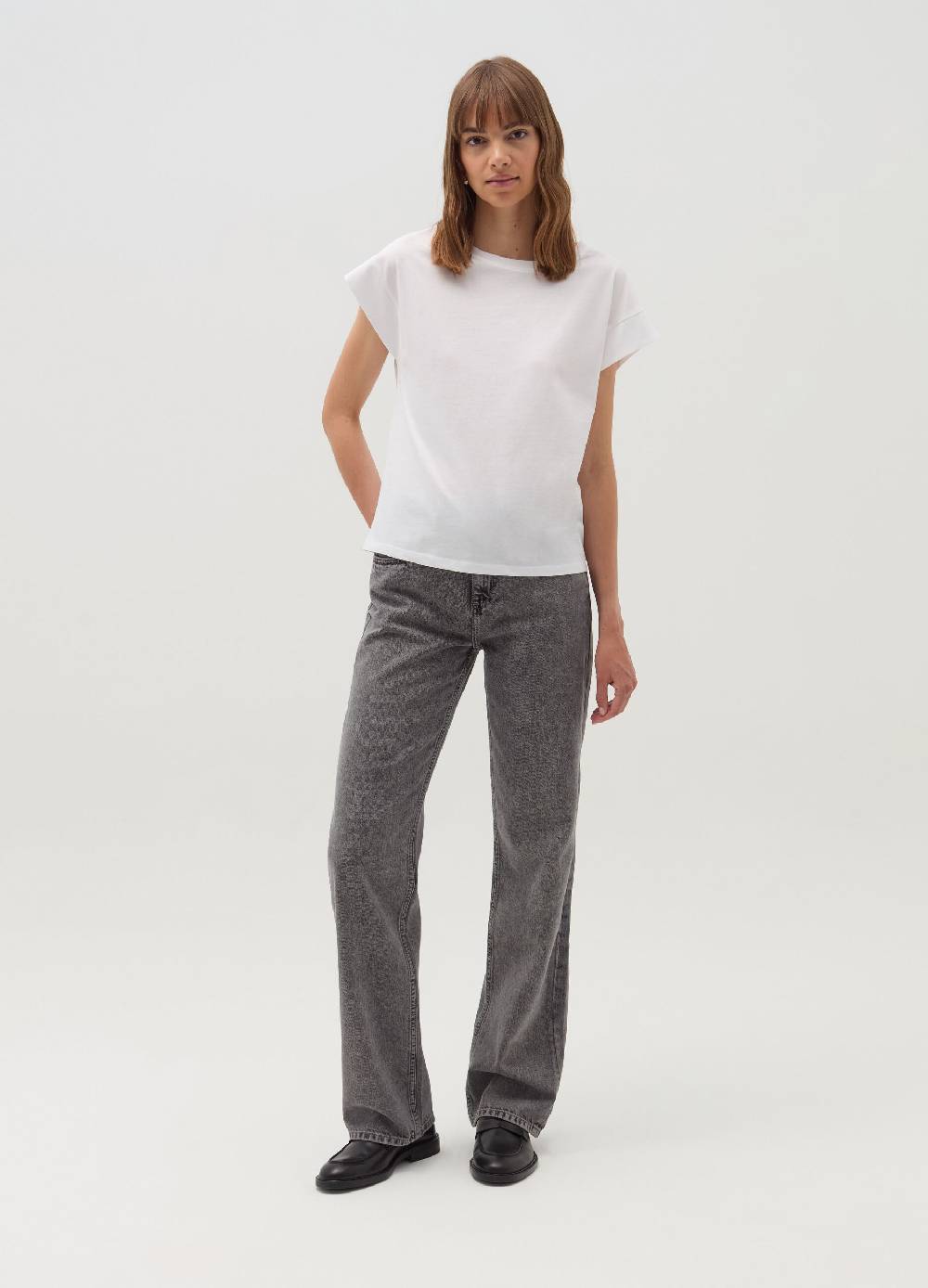 OVS T-shirt in cotone con maniche a kimono