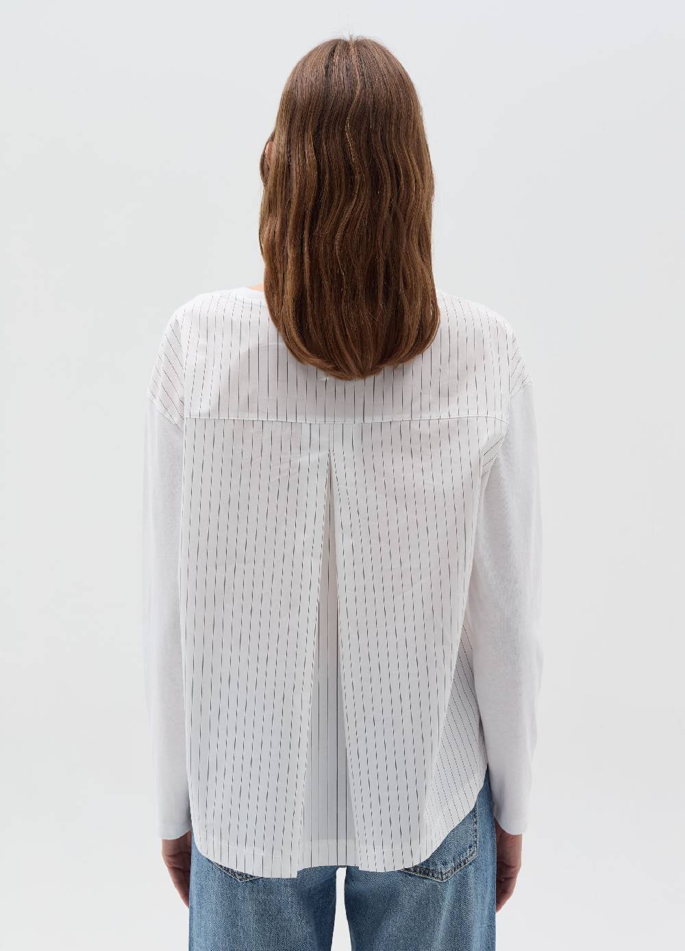 OVS T-shirt a maniche lunghe con inserti a righe Shopping Online