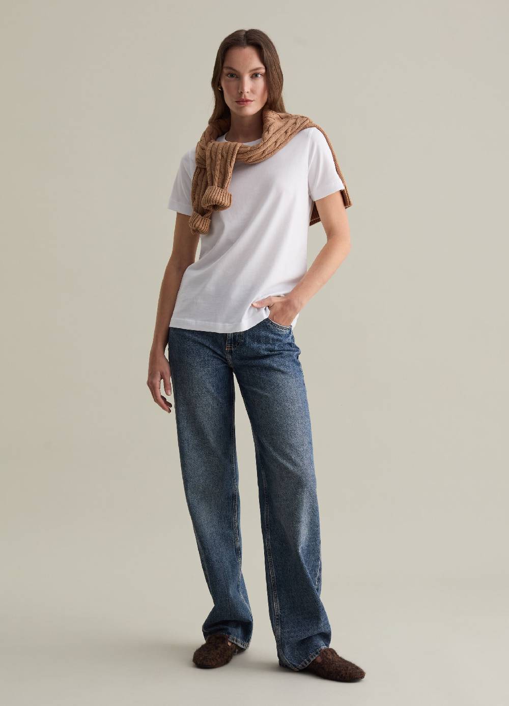 PIOMBO T-shirt in cotone Supima