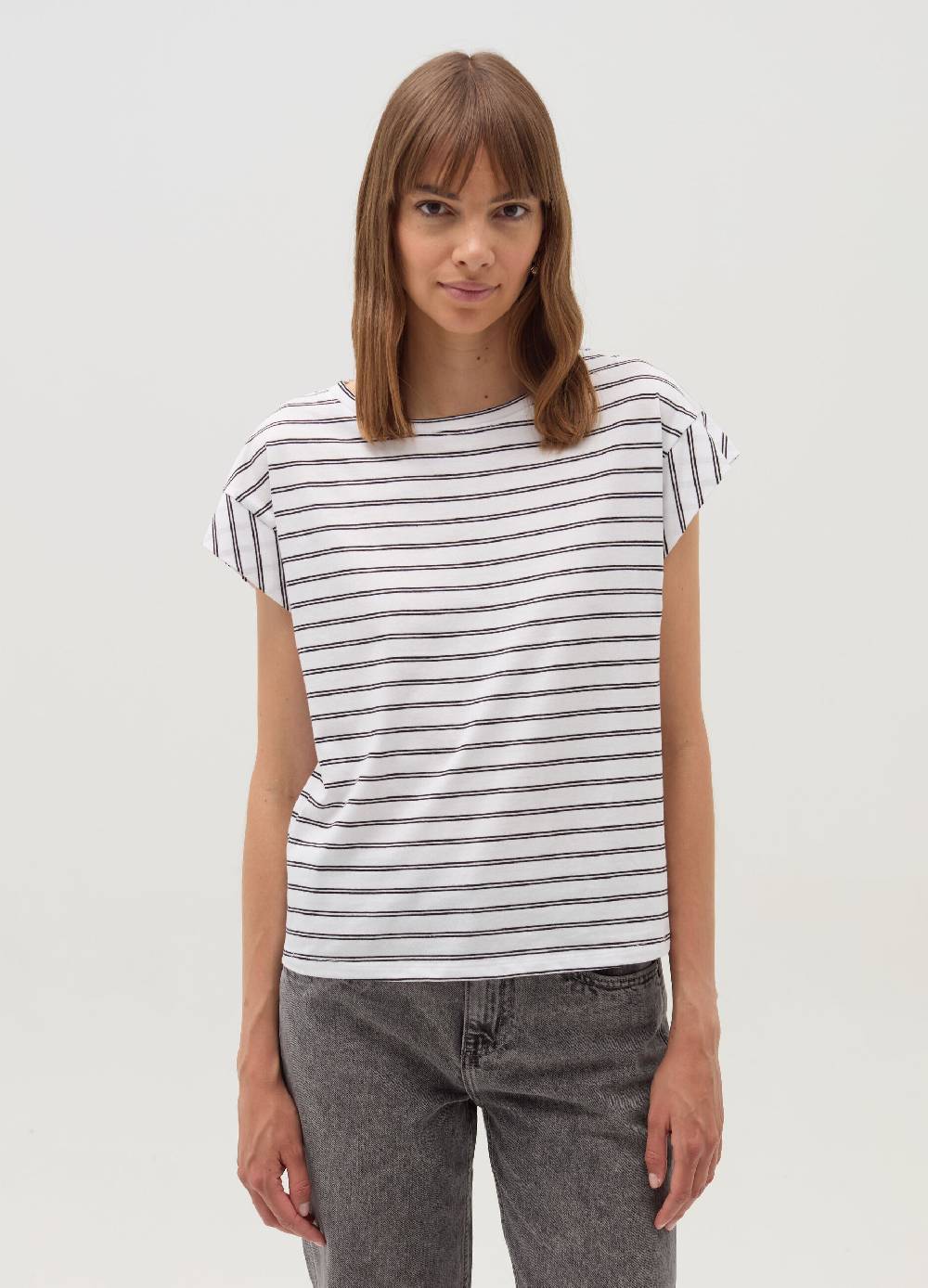 OVS T-shirt a righe con maniche a kimono Sottocosto