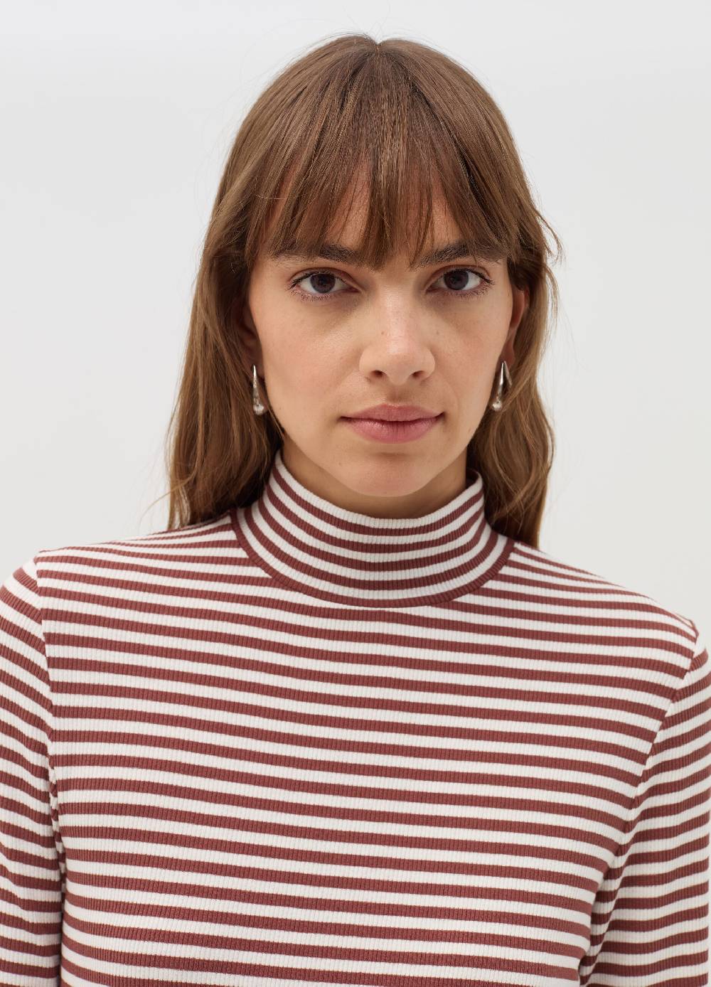 OVS T-shirt a righe mock neck Convenienza