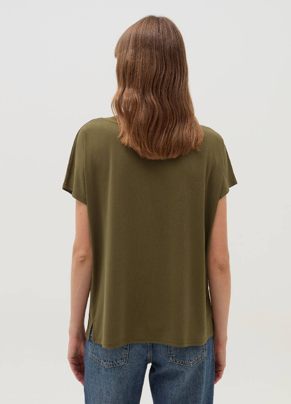 OVS T-shirt con scollo a V maniche a kimono In Vendita