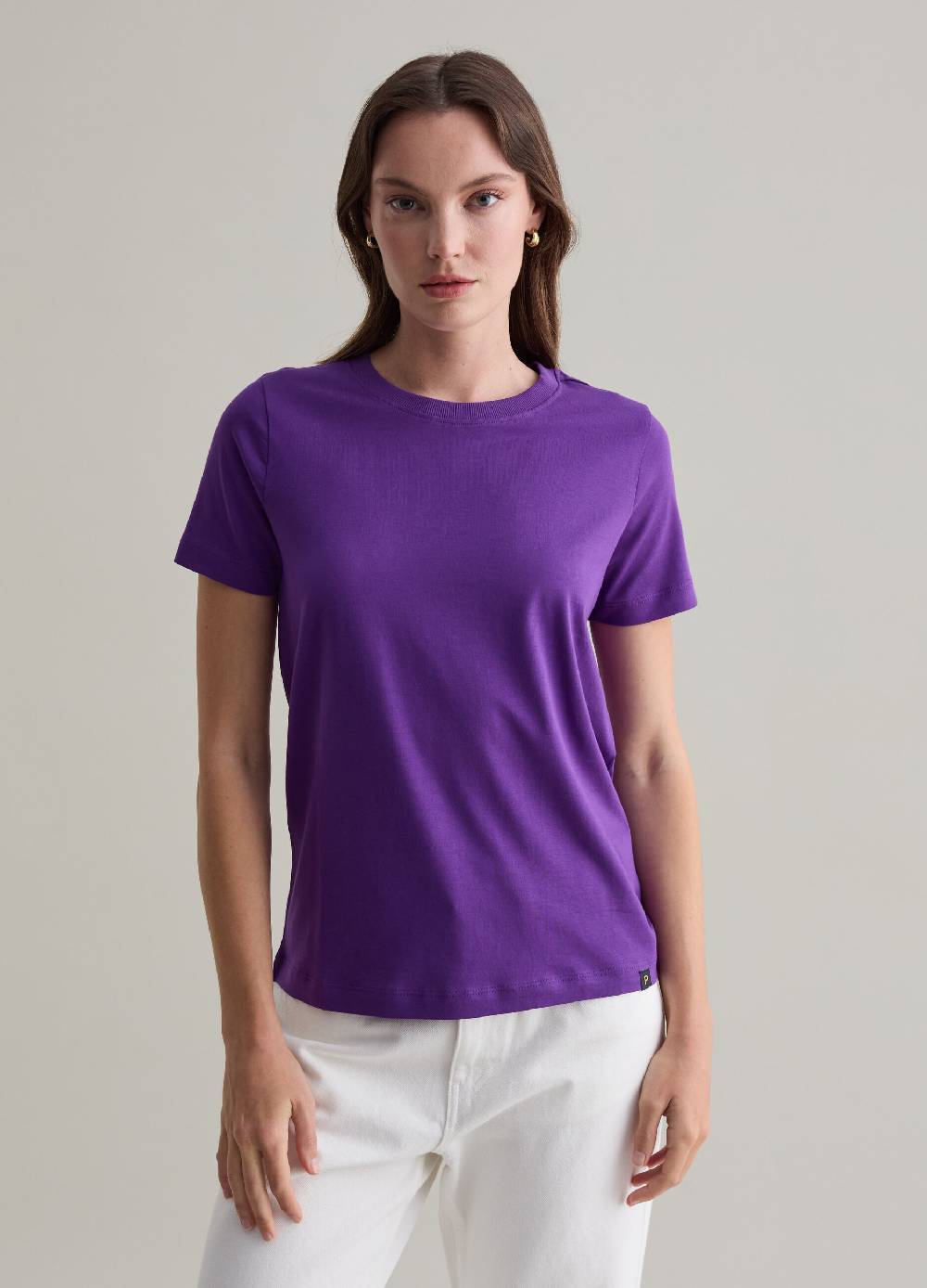 PIOMBO T-shirt in cotone Supima Offerte