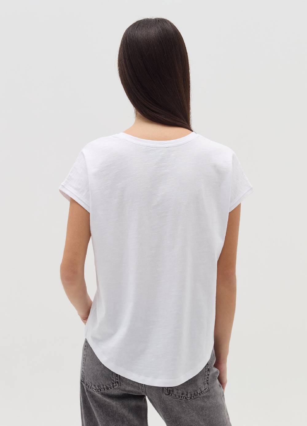 OVS T-shirt con ricamo floreale Sostegno trimestrale