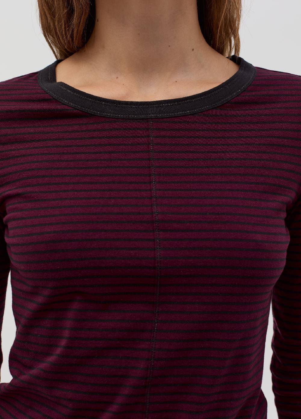 OVS T-shirt a righe sottili con maniche lunghe Nuova