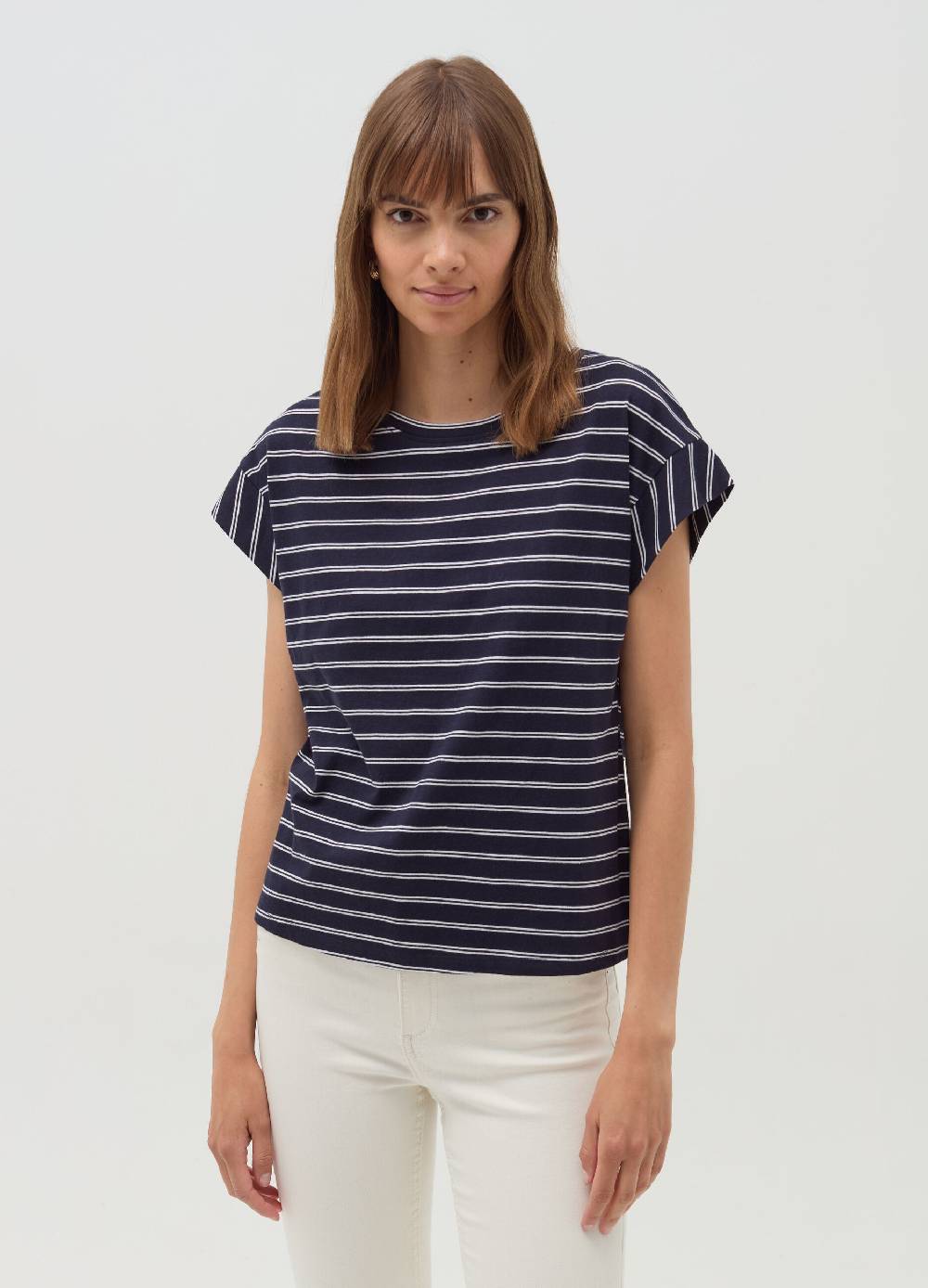 OVS T-shirt a righe con maniche a kimono 2025