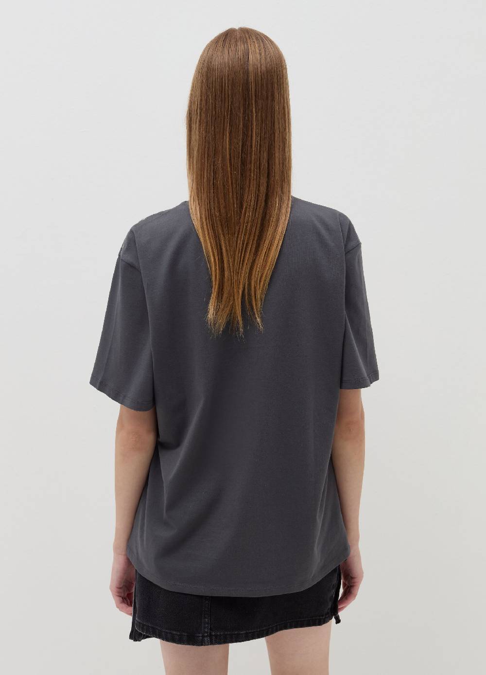 B. ANGEL T-shirt relaxed fit con stampa in foil Vendita