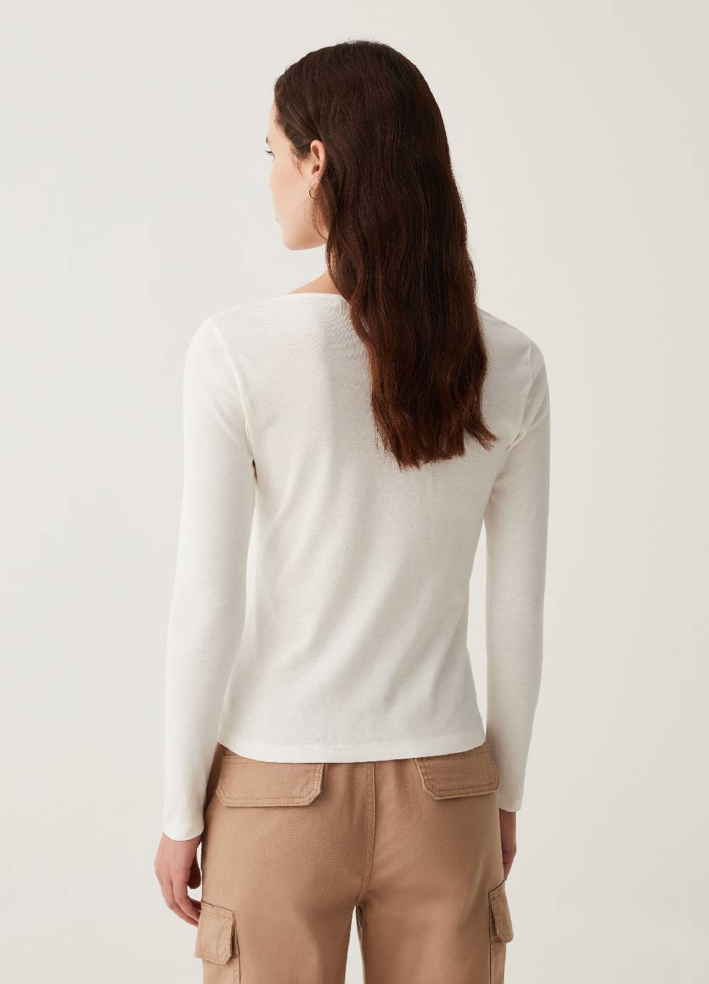 OVS T-shirt con apertura a goccia Shopping Online