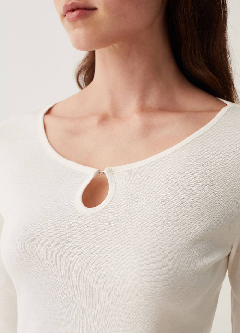 OVS T-shirt con apertura a goccia Shopping Online