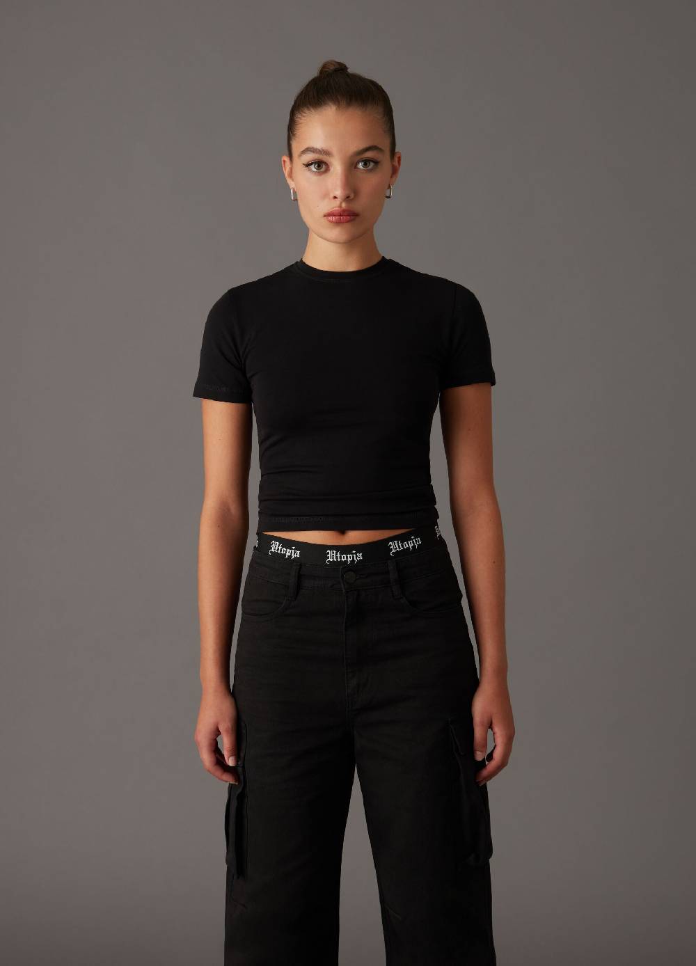 UTOPJA T-shirt second skin Black Affare Del Giorno