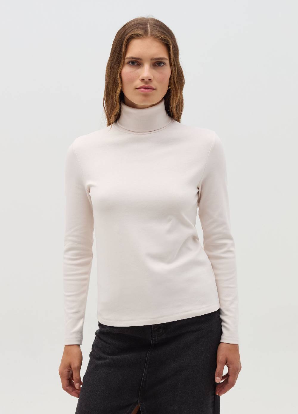 OVS T-shirt a collo alto con maniche lunghe Outlet