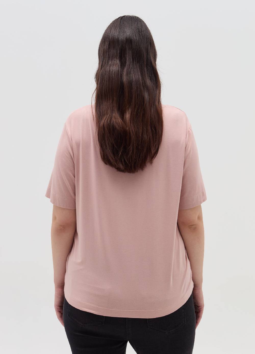 MYA T-shirt con scollo a V Curvy Vendita Calda