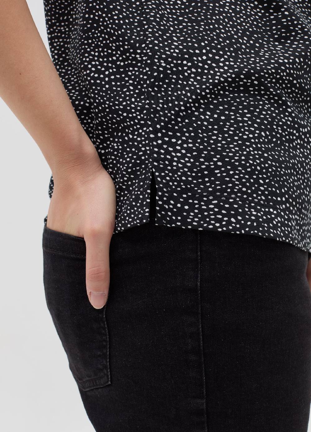 MYA T-shirt con stampa all-over Curvy Vendita Economica