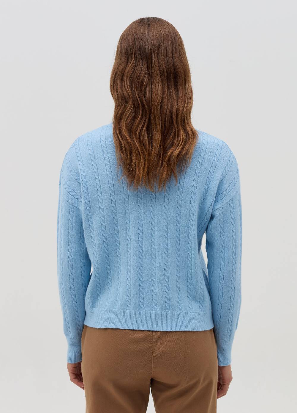 HYBRID Pullover a coste con lavorazione intrecciata Negozio