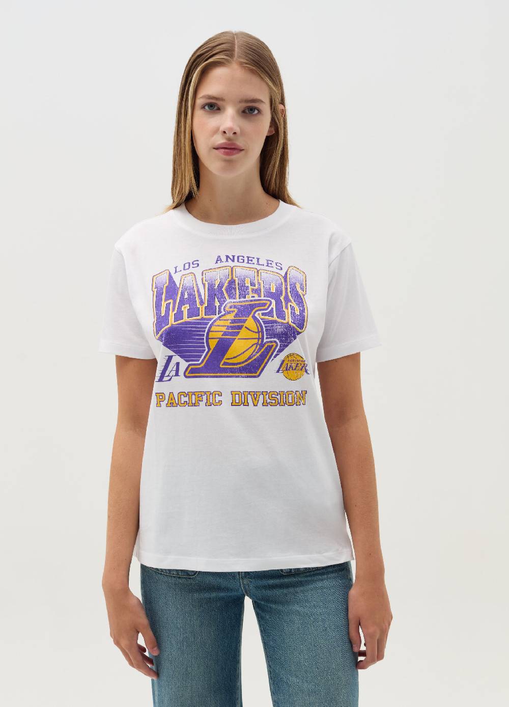 NBA T-shirt con stampa Los Angeles Lakers Acquista Ora
