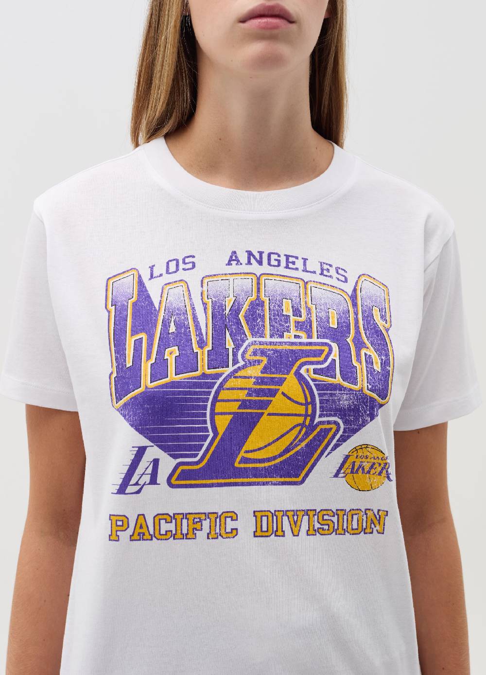 NBA T-shirt con stampa Los Angeles Lakers Acquista Ora