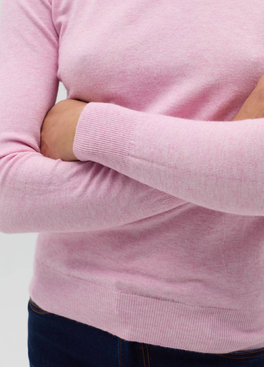 HYBRID Pullover girocollo con piccolo risvolto Fino Al -60%