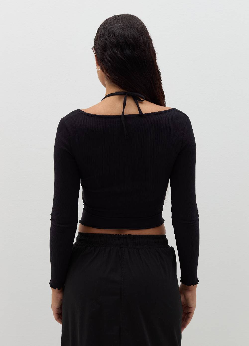 B. ANGEL T-shirt crop con canotta interna Prezzo Ridotto