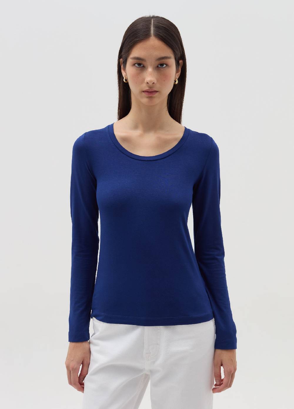 OVS T-shirt a maniche lunghe in viscosa stretch Moda