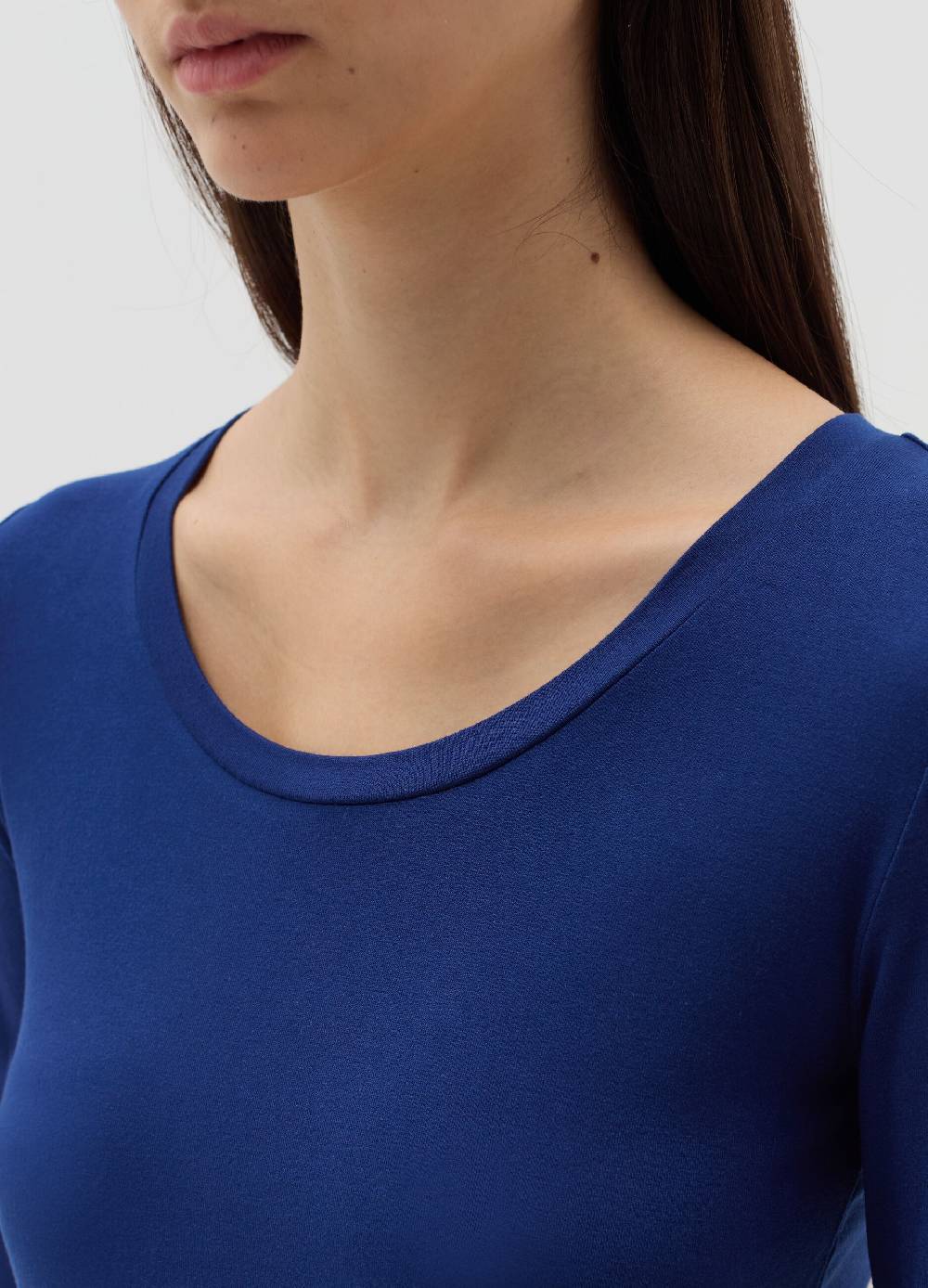 OVS T-shirt a maniche lunghe in viscosa stretch Moda