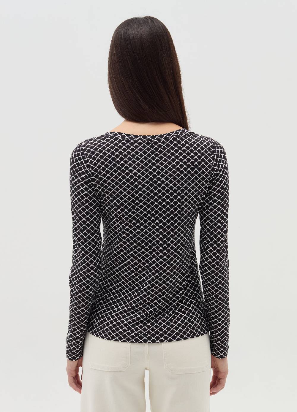 OVS T-shirt a maniche lunghe fantasia Shopping Online