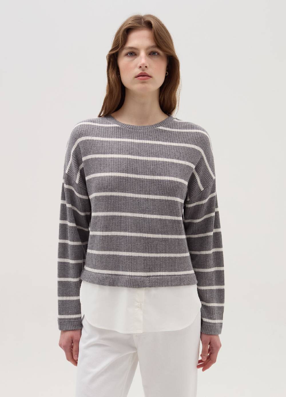 OVS T-shirt maniche lunghe con micro trama waffle Affare Del Giorno