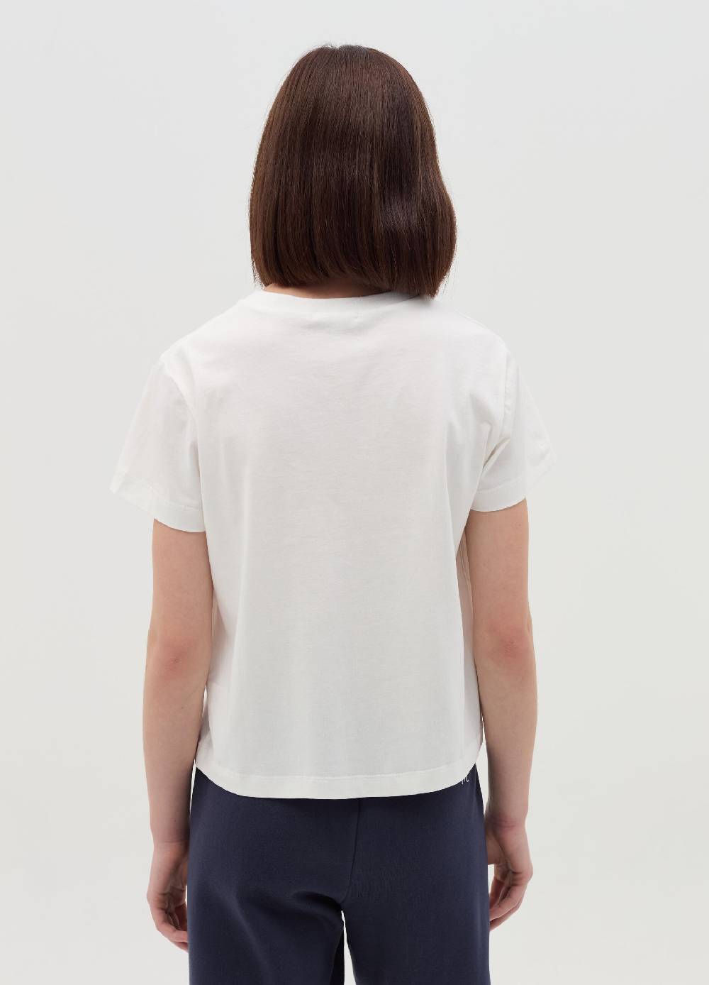MILK+HERO T-shirt in cotone con stampa Convenienza