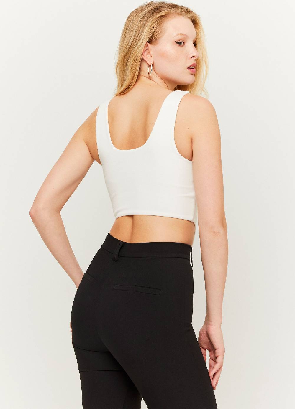 TALLY WEIJL Crop top a corsetto con lacci incrociati Hotsell