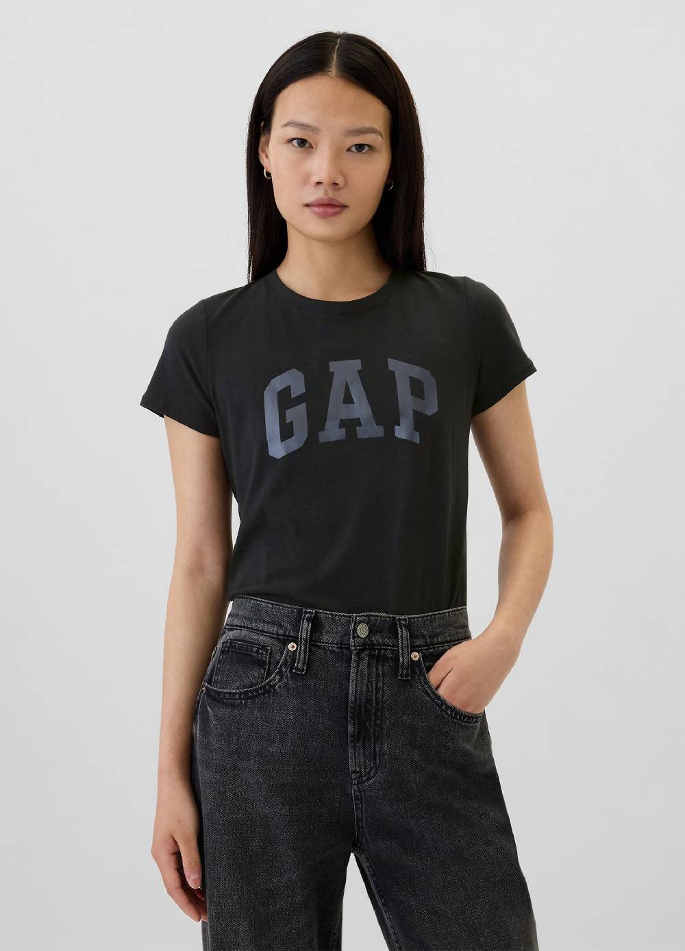 GAP T-shirt con stampa logo in foil Promozione Limitata
