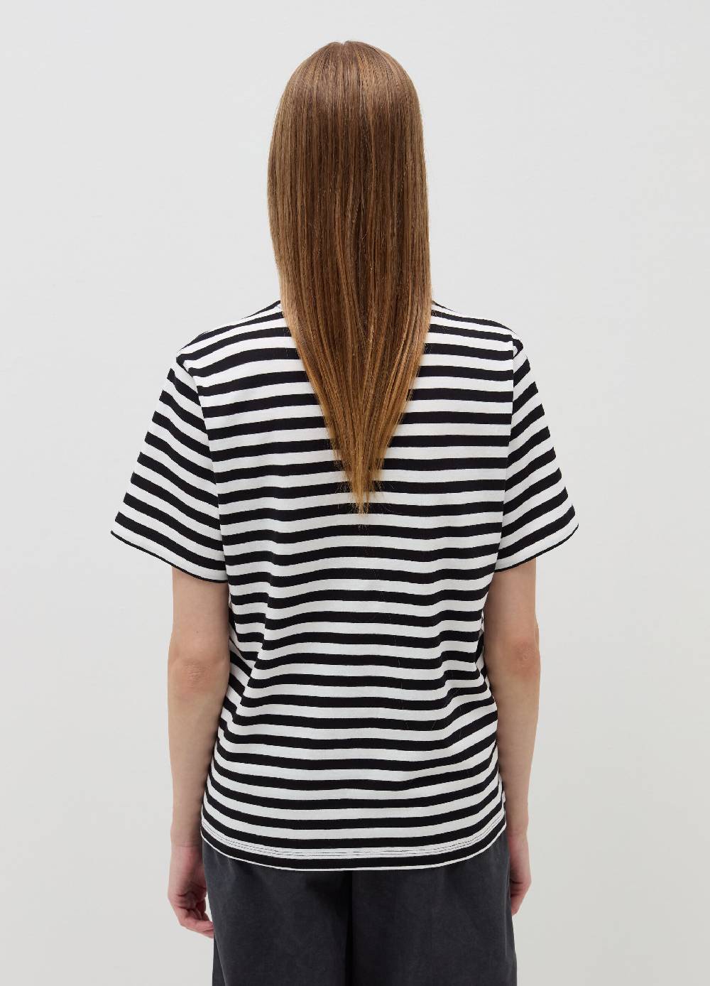 B. ANGEL T-shirt relaxed fit in cotone Sottocosto