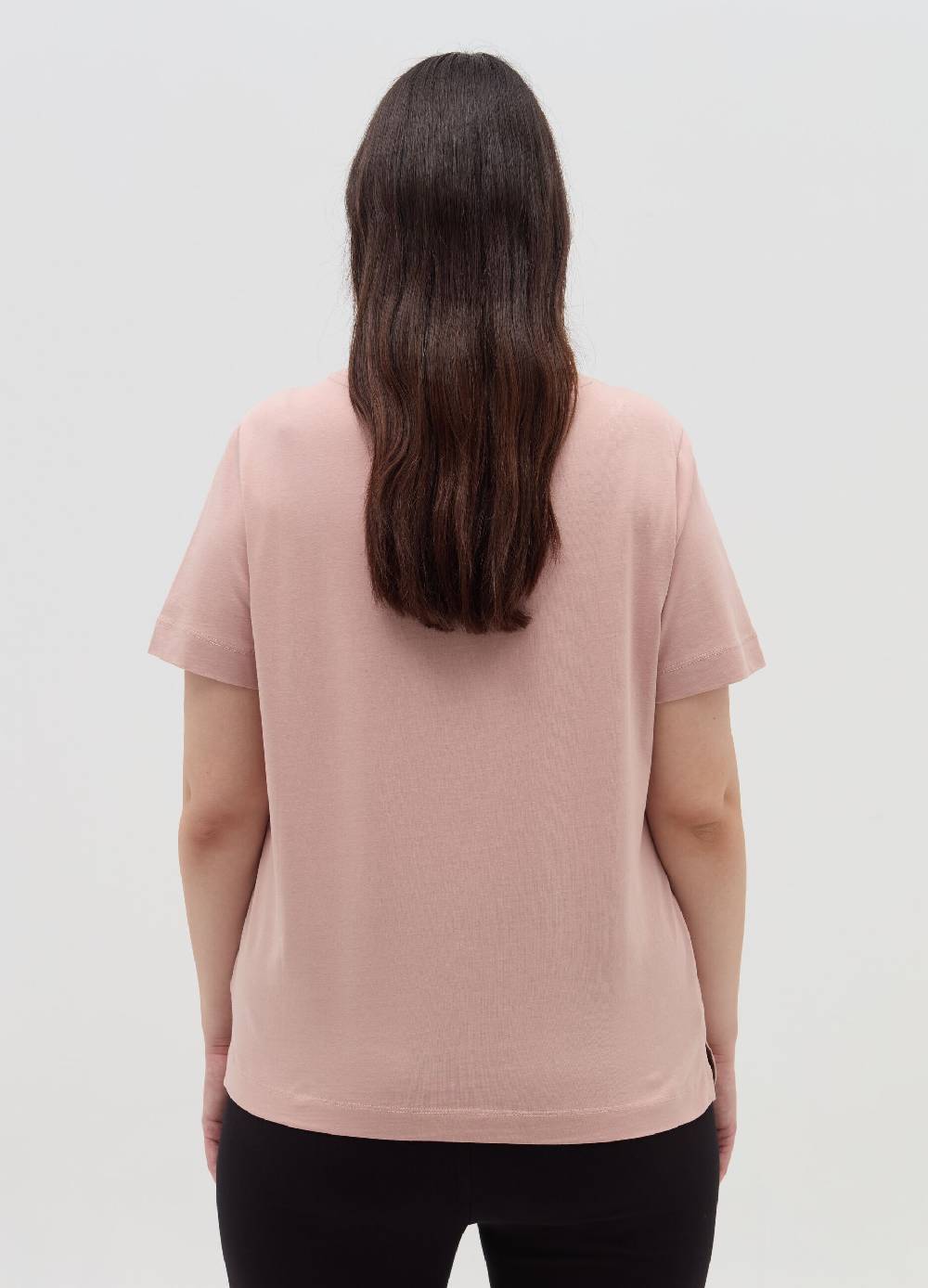 MYA T-shirt in cotone con stampa Curvy Convenienza