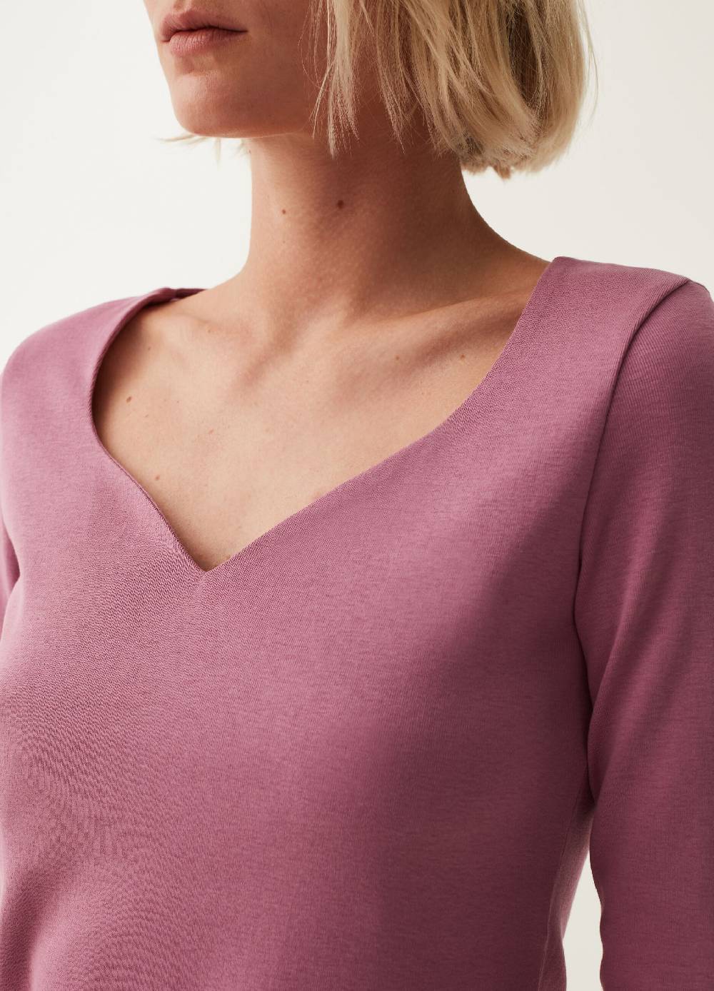 OVS T-shirt a maniche lunghe con scollo a cuore Online