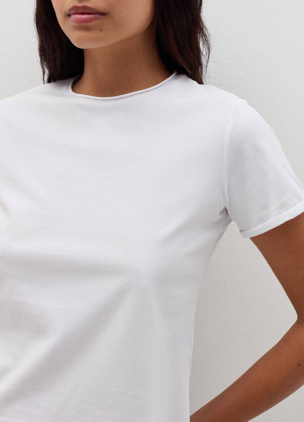 B. ANGEL T-shirt in cotone scollo rotondo 2025