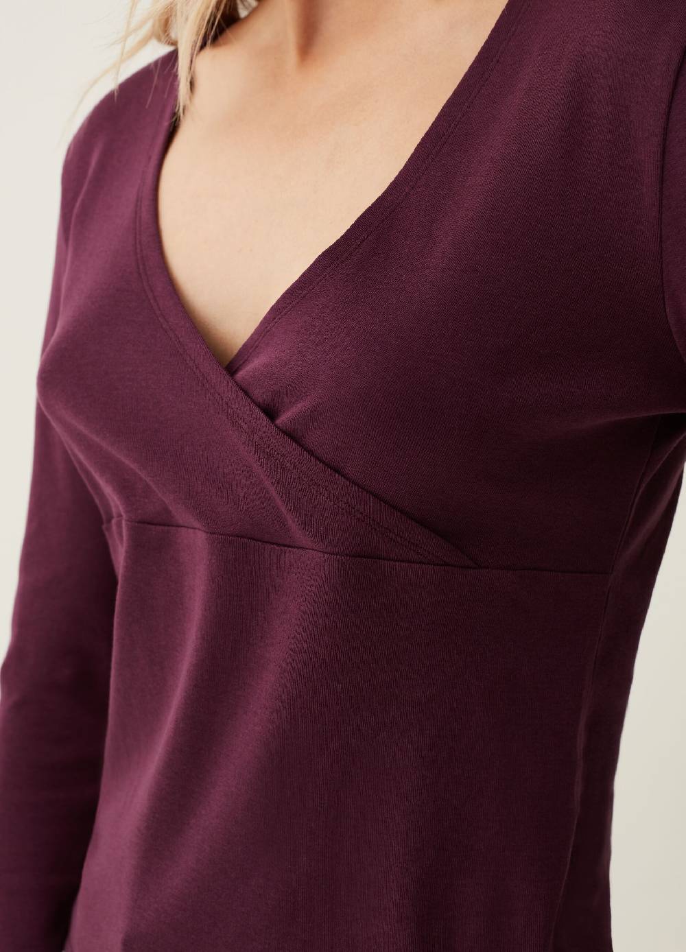 OVS T-shirt scollo a V con incrocio laterale Soddisfazione Garantita