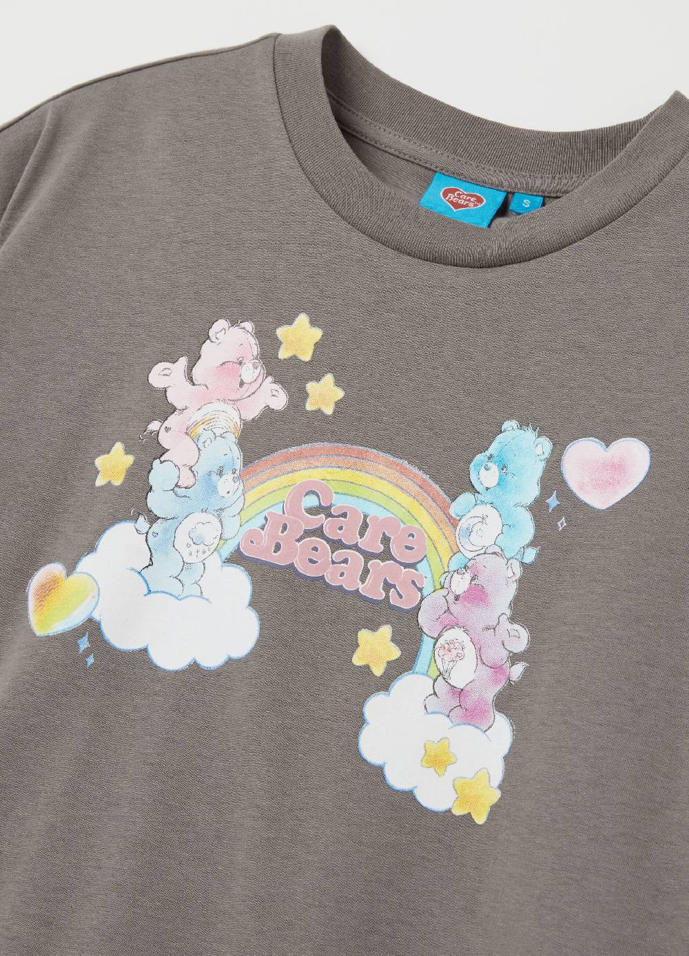 OVS T-shirt crop stampa "Care Bears" Offerta