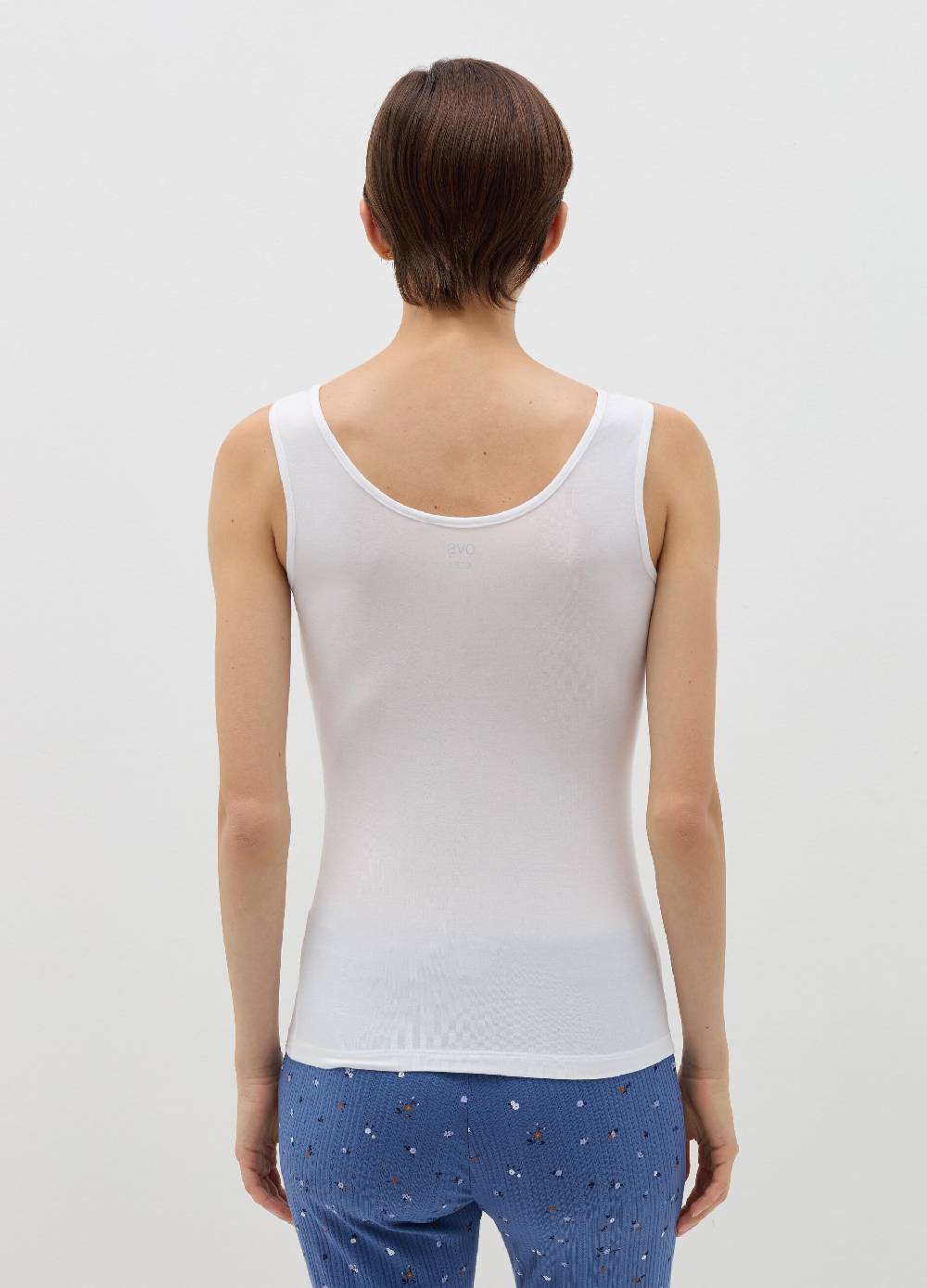 OVS Canotta in viscosa stretch con pizzo Offerte speciali