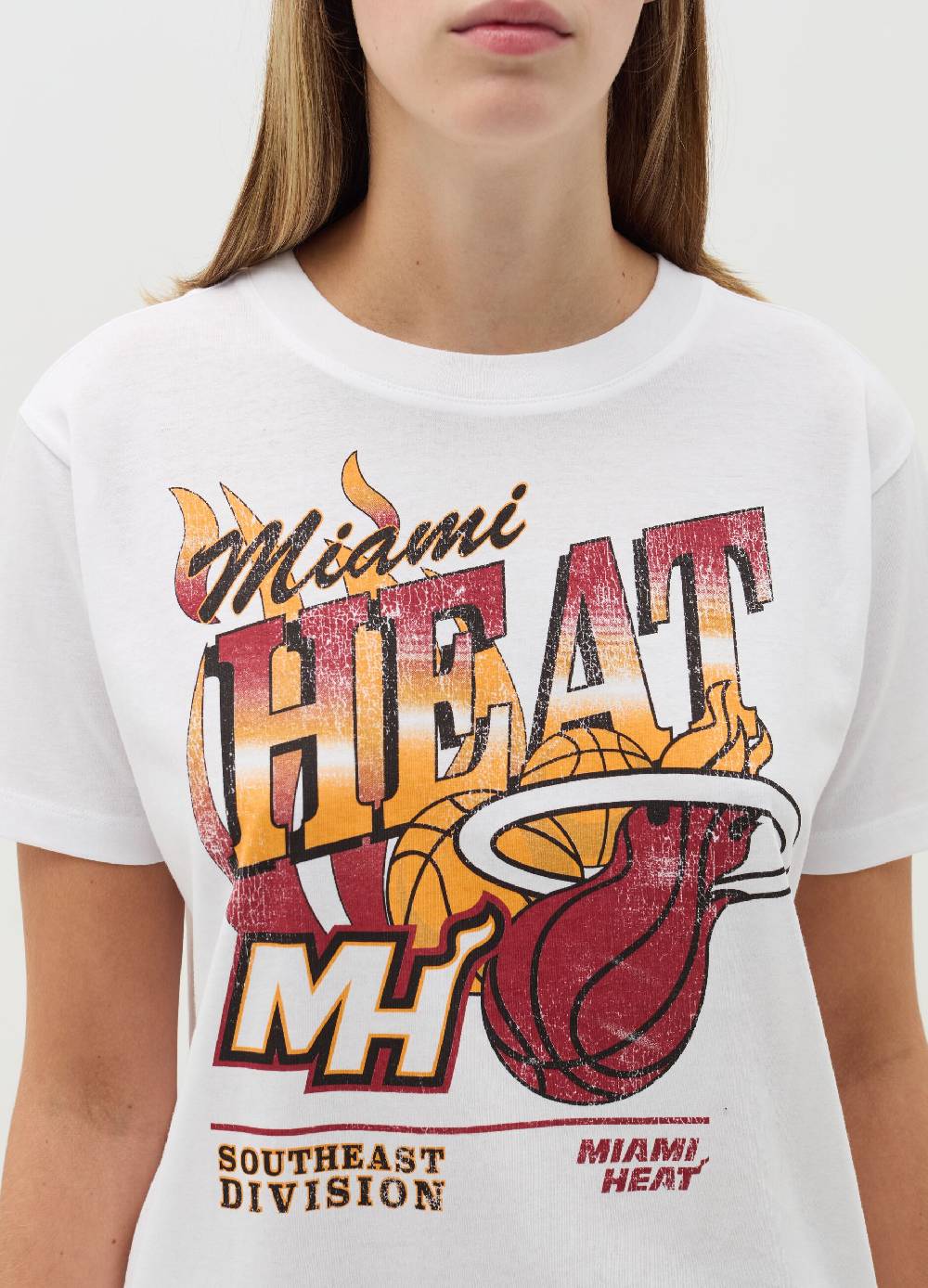 NBA T-shirt con stampa Miami Heat Rilascio limitato