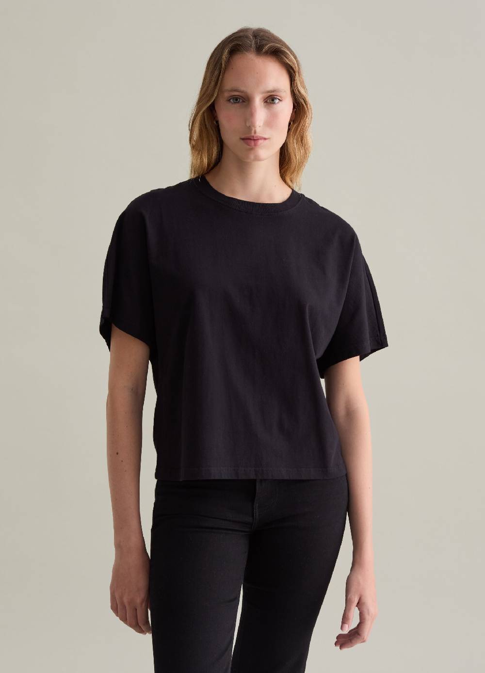 PIOMBO T-shirt in cotone con frange Promozione