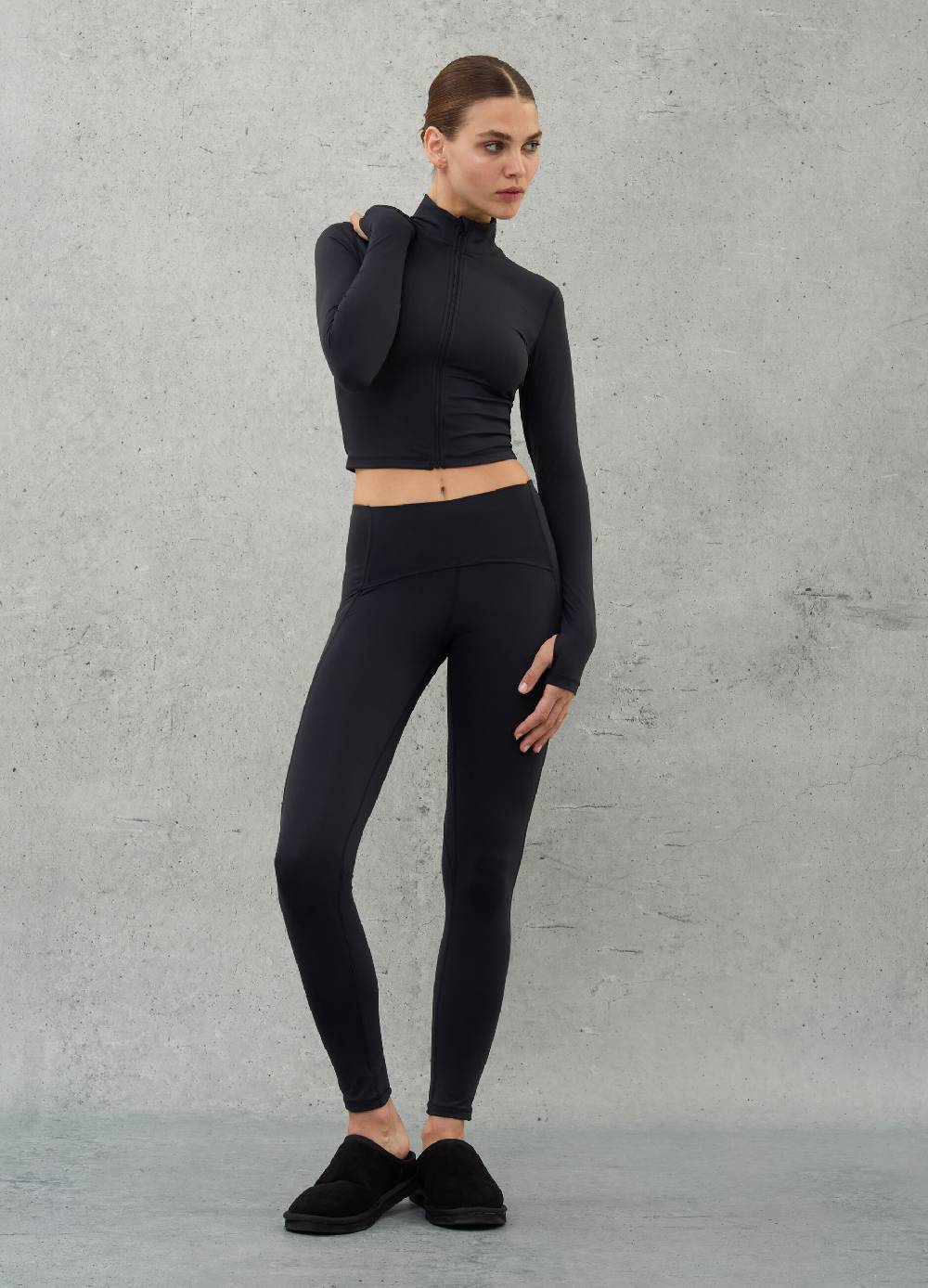 UTOPJA Technical Full Zip Black Soddisfazione Garantita