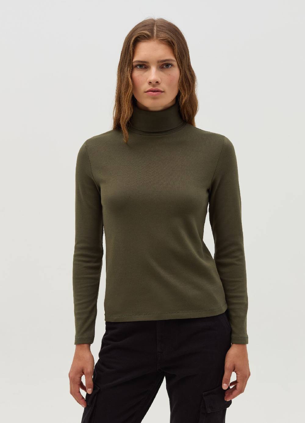 OVS T-shirt a collo alto con maniche lunghe Acquista Ora