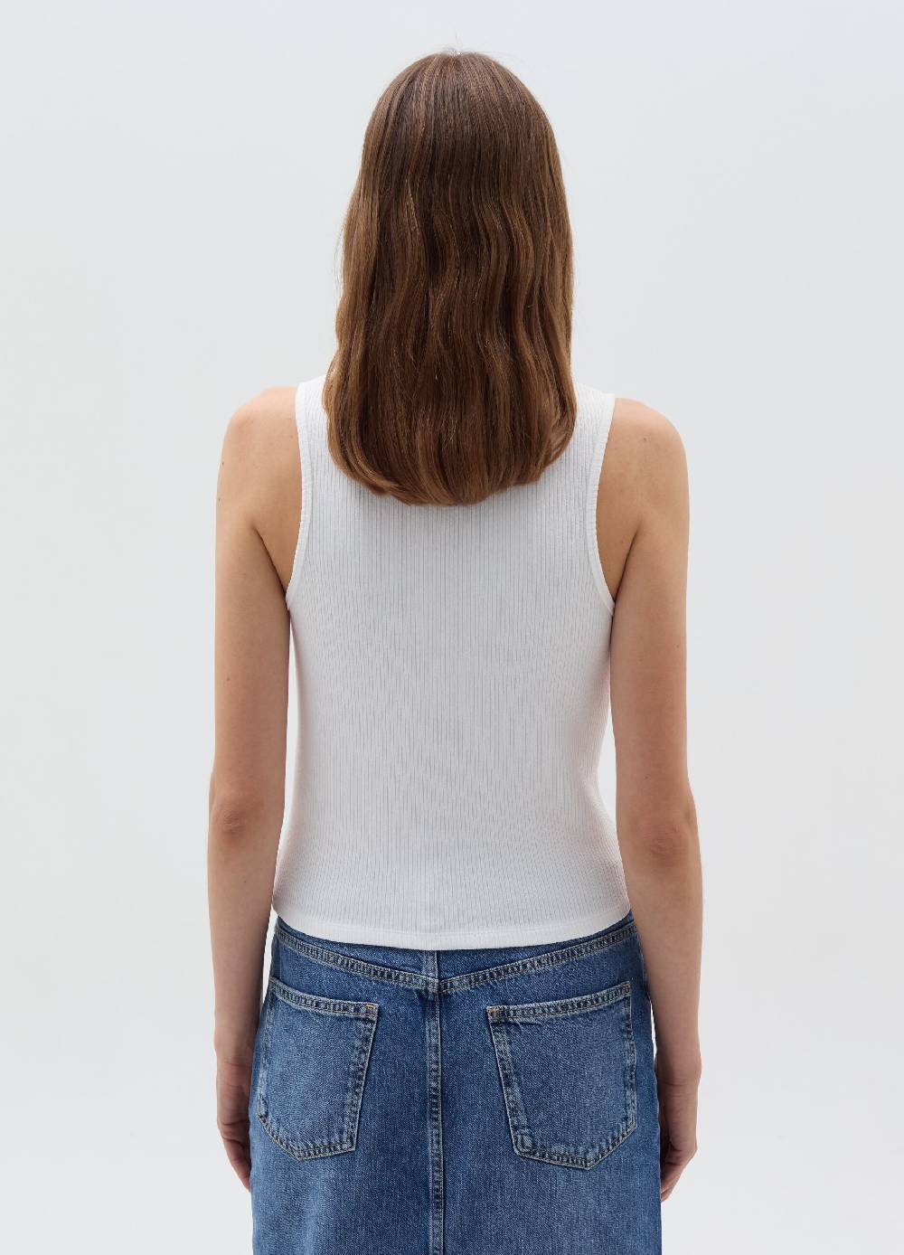 OVS Tank top scollo a V con bottoni Offerta