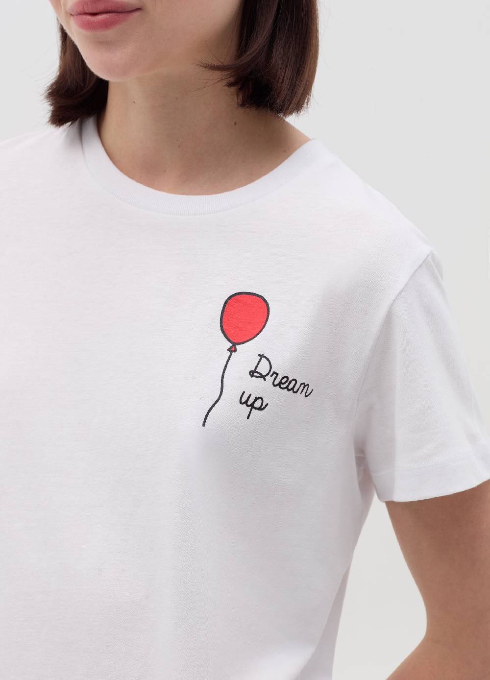 MILK+HERO T-shirt girocollo in cotone Vendite Flash