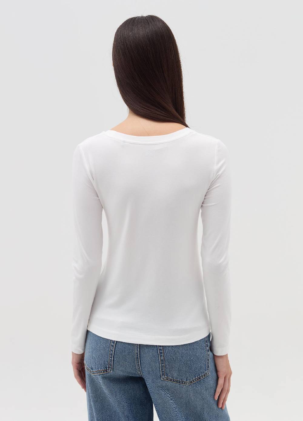 OVS T-shirt a maniche lunghe in viscosa stretch Promozione