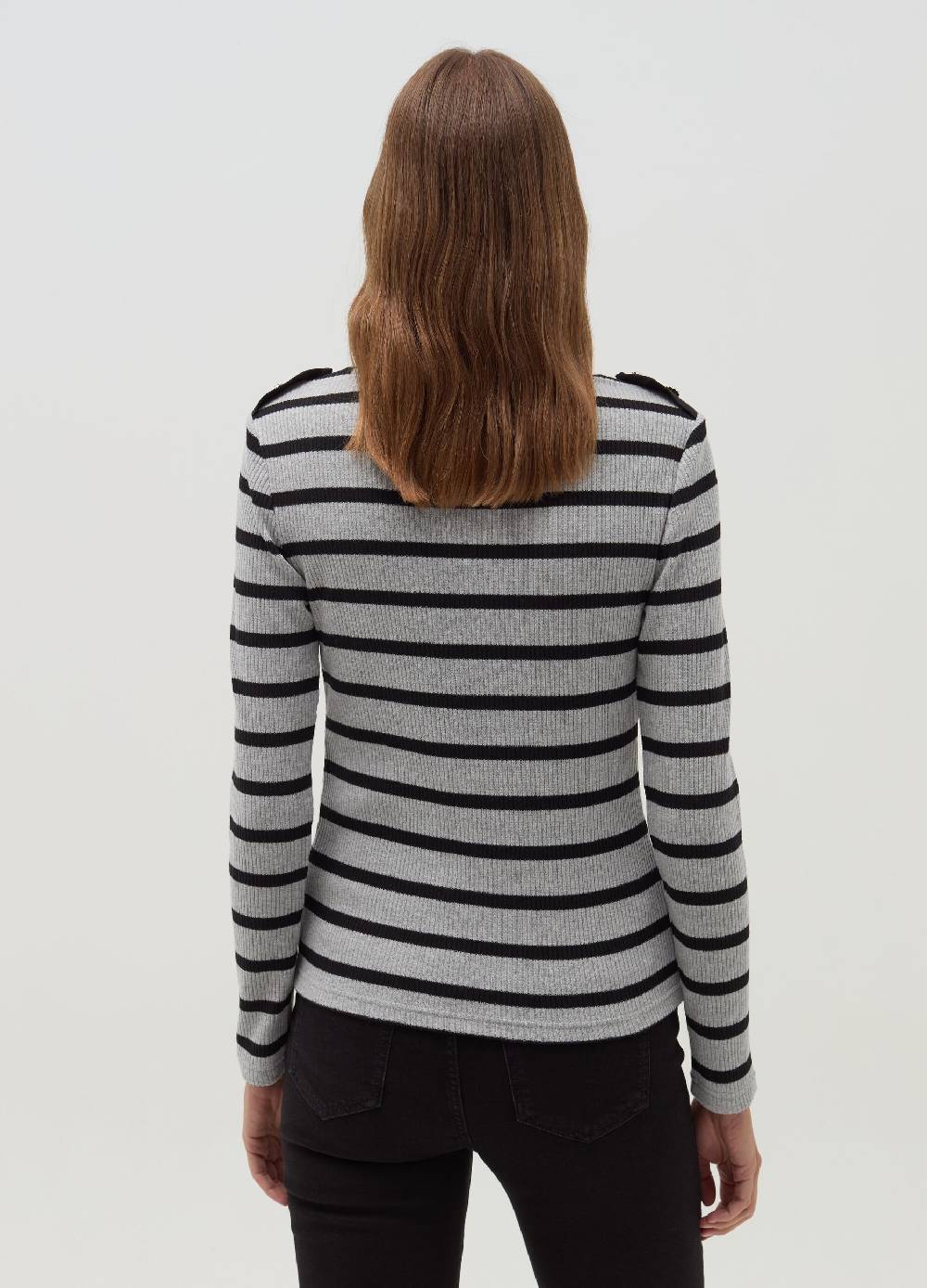 OVS T-shirt a maniche lunghe con bottoni gioiello Negozi Online
