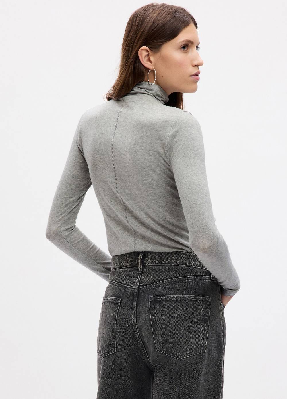 GAP T-shirt a collo alto con maniche lunghe Prezzo Ridotto